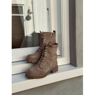 Janette boots suède camel