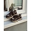 Novianne sneaker brown/beige