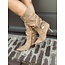 Jannemijn high heels suède camel