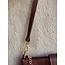 Jolana bag suède /leather look bordeaux red