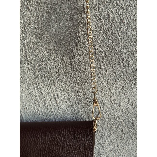 Maurena bag leather look brown
