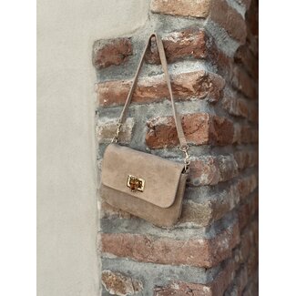 Maurena bag suède look beige