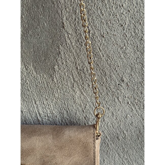 Maurena bag suède look beige