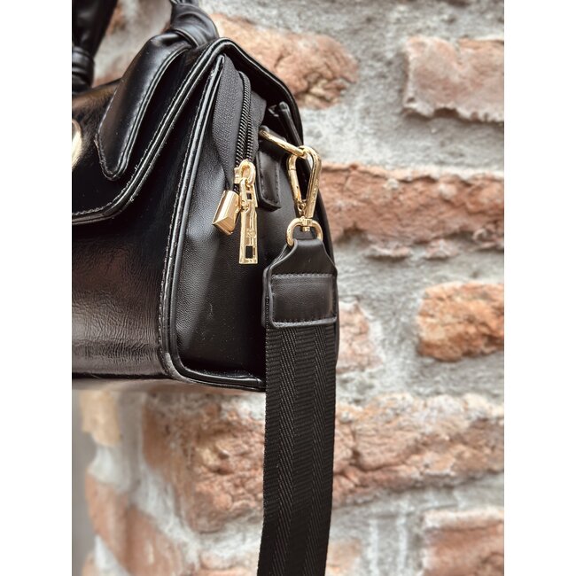 Chantal bag leather look black