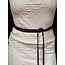 Valerie wrap belt brown suede One Size
