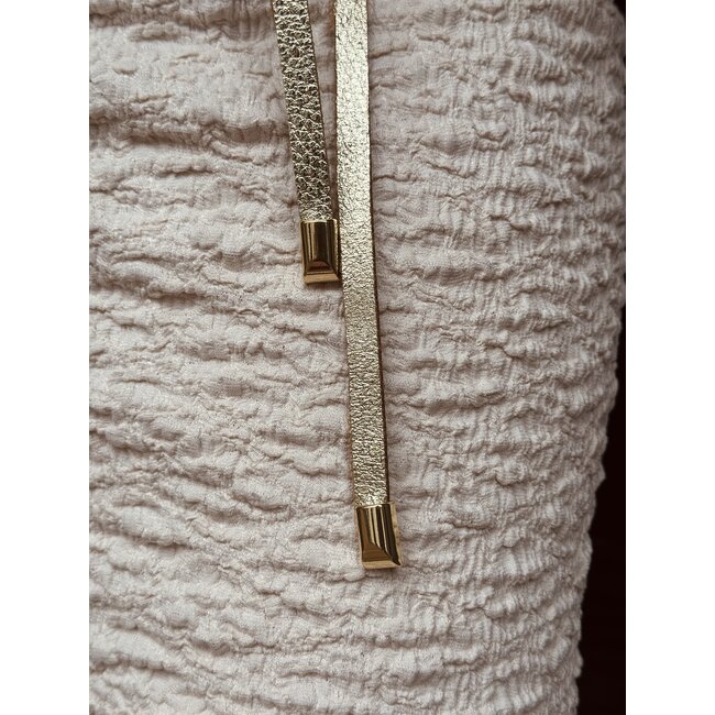 Valerie wrap belt gold One Size
