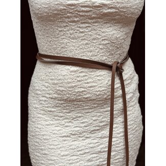 Valerie wrap belt brown One Size
