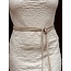 Valerie wrap belt beige suede One Size