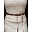 Valerie wrap belt panter print One Size