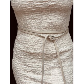 Valerie wrap belt beige One Size