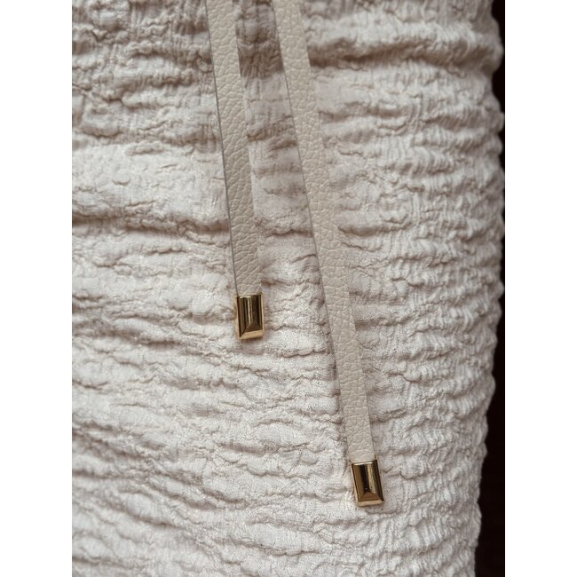 Valerie wrap belt beige One Size