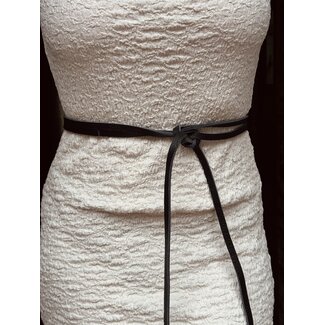 Valerie wrap belt black One Size