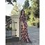 Sisters Point Sisters Point Danique satin dress brown flower print