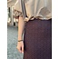 Sisters Point Sisters Point Ovita long broderie skirt brown