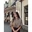 Sisters Point Sisters Point Marijna bomber jacket dark sand