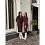Ze-Ze Ze-Ze Adalyn knitted dress brown