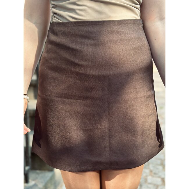 Sisters Point Sisters point Annenel skirt dark brown