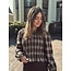 Sisters Point Sisters Point Sascha top brown/beige print