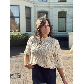 Sisters Point Sisters Point Dora sweater beige