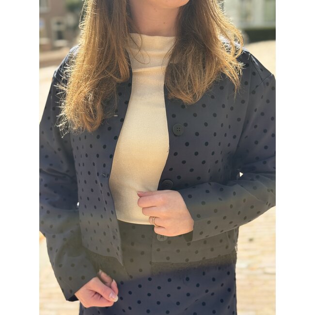 Sisters Point Sisters Point Fiona jacket navy blue