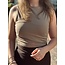 Deriana top taupe