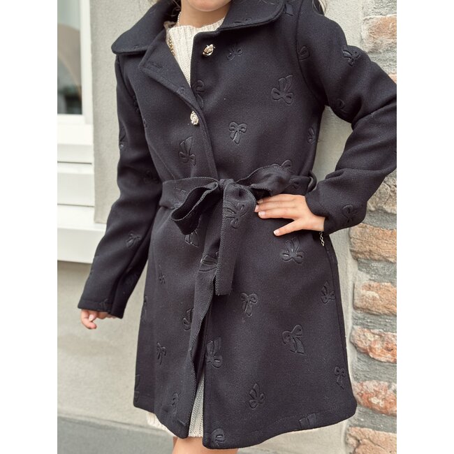 Jarah jacket black print