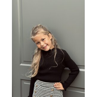 Liza top black