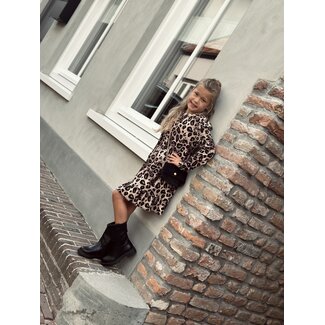 Ylona dress panter print