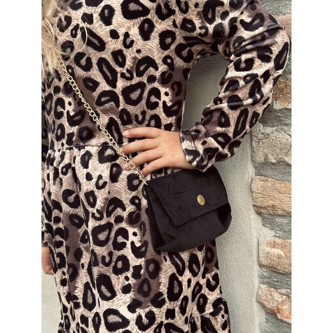 Ylona dress panter print