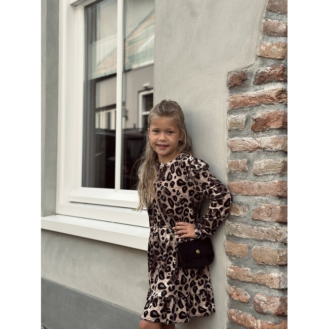 Ylona dress panter print