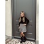 Madelief skirt black/white print