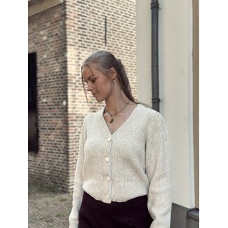 Lofty Manner Lofty Manner Lily cardigan beige