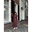 Lofty Manner Lofty Manner Izla long dress dark pink