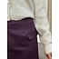 Elvira Elvira Louise skirt bordeaux red stripes