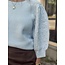 Smashed Lemon Smashed Lemon Mariette sweater light blue