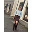 Elvira Elvira Lily skirt brown suède