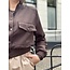 Sisters Point Sisters Point Anna bomber jacket brown