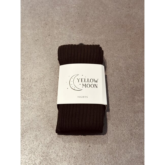 Yellowmoon maillot dark brown stripes print