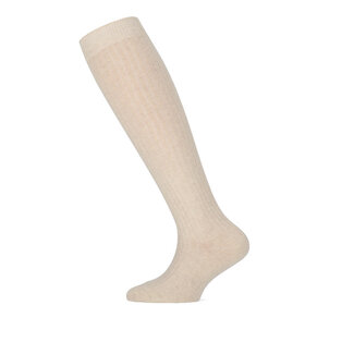 Yellow Moon kniekous light beige stripes