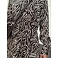Elvira Elvira June dress brown zebra print