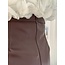 Smashed Lemon Smashed Lemon Kiara leather look skirt brown