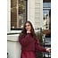 Smashed Lemon Smashed Lemon Yuliette sweater bordeaux red