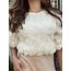Smashed Lemon Smashed Lemon Sanna top offwhite flowers