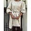 Smashed Lemon Smashed Lemon Ezralyn dress beige/gold