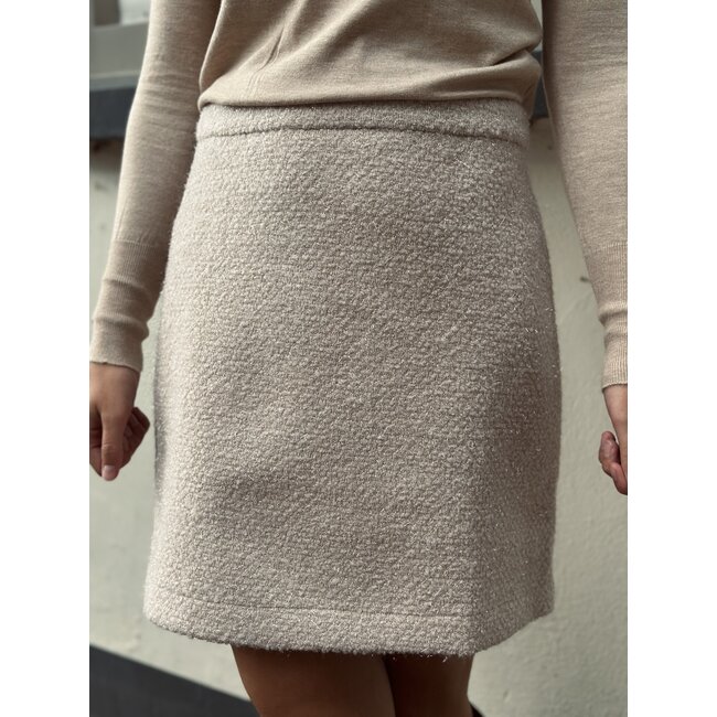 Smashed Lemon Smashed Lemon Sjanina skirt beige