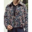 Elvira Elvira Livy bomber jacket dark blue print