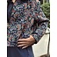 Elvira Elvira Livy bomber jacket dark blue print