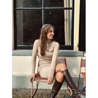 Denice turtleneck beige One Size