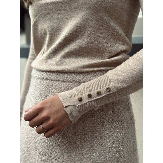 Denice turtleneck beige One Size