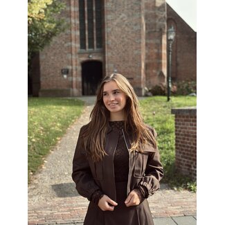 Milana bomber jacket brown